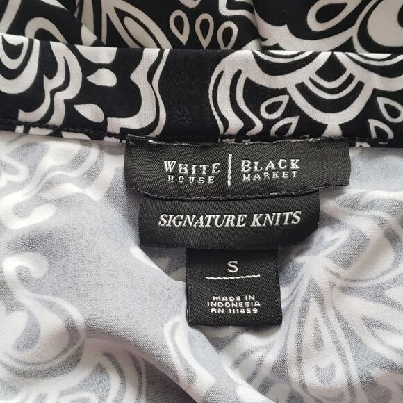 White House Black Market Signature Knits Twisted Back Straps Halter Top - Picture 10 of 12